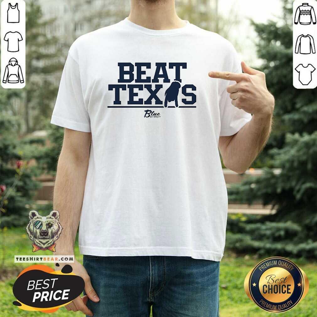 Shirt Official Beat Texas Blue By Ninety T-Shirt