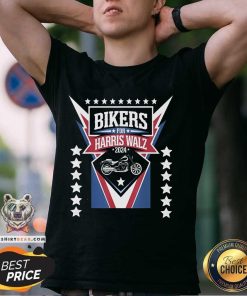 Official Bikers For Harris Walz 2024 Election T-Shirt