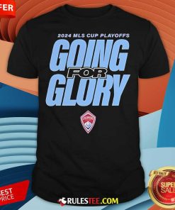 Official Colorado Rapids 2024 Mls Cup Playoffs T-Shirt