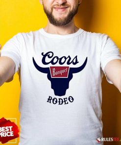 Official Coors Banquet Rodeo T-Shirt
