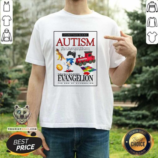 Official Eyewitness Books Autism T-Shirt
