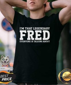 Official Fred Personal Name First Name Fred T-Shirt