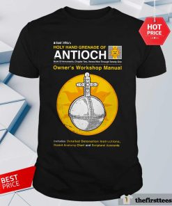 Official Holy Hand Grenade Manual T-Shirt