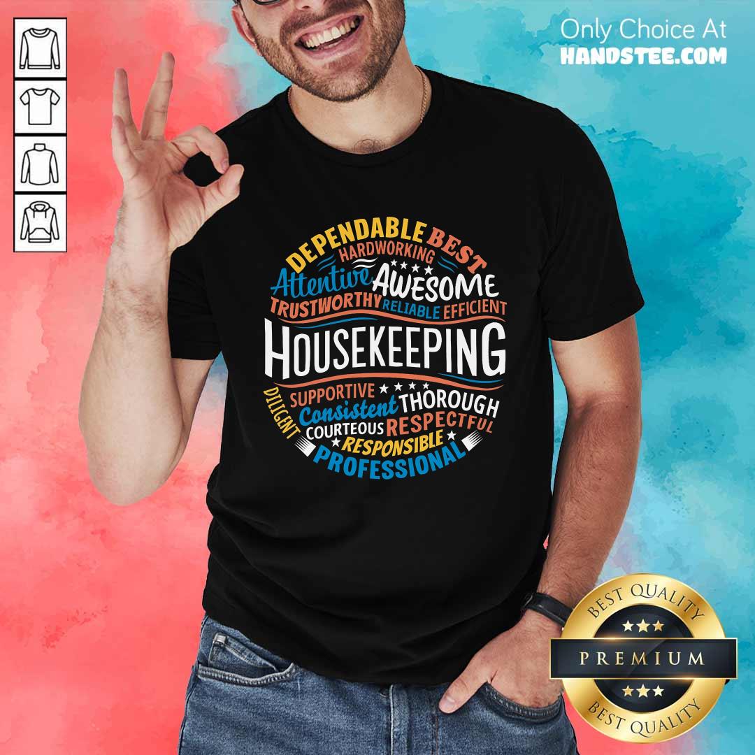 Shirt Official Housekeeping Appreciation Environmental Services Week T-Shirt