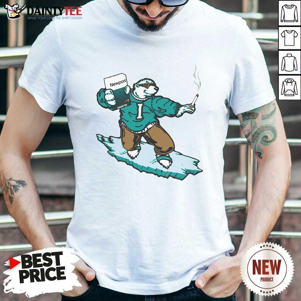 Shirt Official Ice Bear Smoking T-Shirt