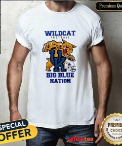 Official Kentucky Wildcats Men's Basketball Team Big Blue Nation Mascot T-Shirt