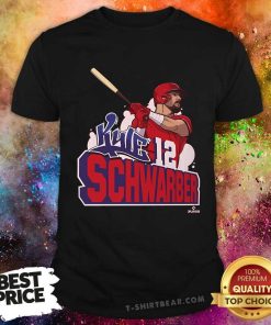Official Kyle Schwarber 12 Philadelphia Graffiti T-Shirt