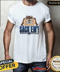 Official Looney Tunes Taz Sack Em' X Dallas Cowboys T-Shirt