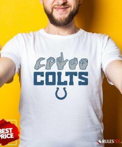 Official Love Sign X Colts ASL T-Shirt