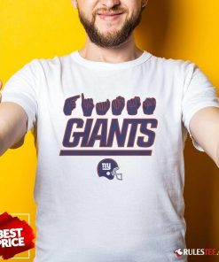 Official Love Sign X Giants ASL T-Shirt