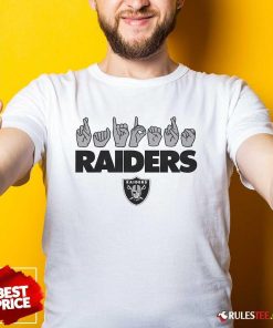 Official Love Sign X Raiders ASL T-Shirt