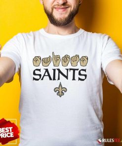 Official Love Sign X Saints ASL T-Shirt