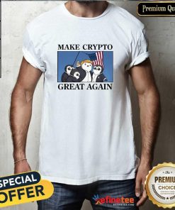 Official Make Crypto Great Again Penguin T-Shirt