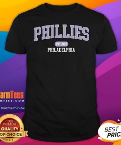 Official MLB Varsity Phillies Philadelphia T-Shirt