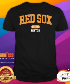 Official MLB Varsity Red Sox Boston T-Shirt