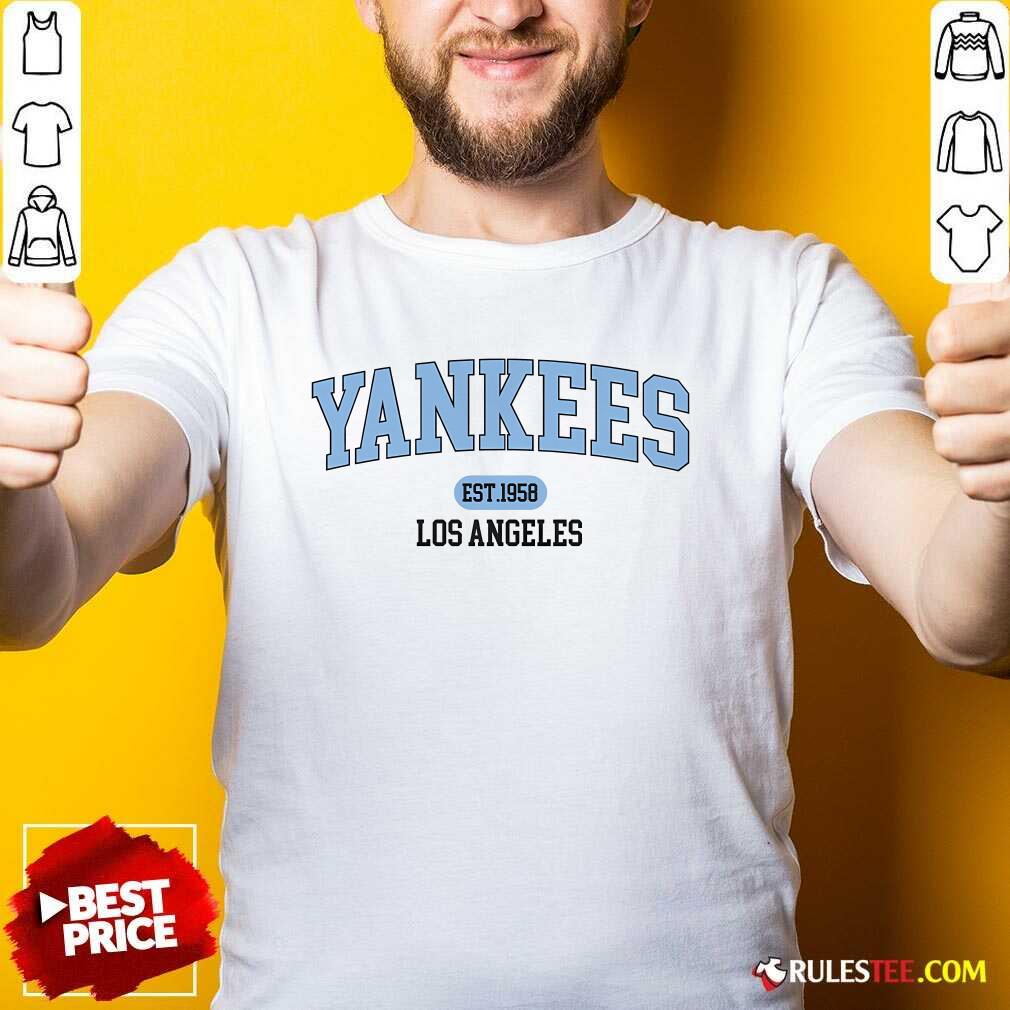Shirt Official MLB Varsity Yankees Los Angeles T-Shirt