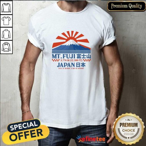 Official Mountain Fuji Japan Vintage T-Shirt