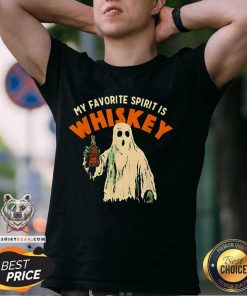 Official My Favorite Spirit Is Whiskey Halloween 2024 T-Shirt