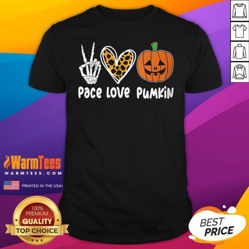 Official Pace Love Pumkin Halloween T-Shirt