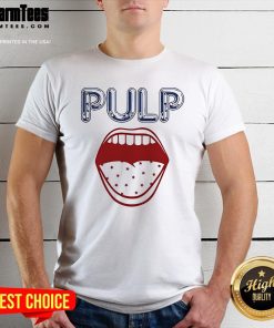 Official Pulp US Tour Big Mouth T-Shirt