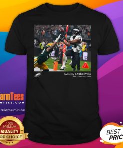 Official Saquon Barkley Philadelphia Eagles NFL Flash Features Week 1 T-Shirt