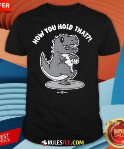 Official Shohei Ohtani Wearing How You Hold That Dinosaur T-Shirt