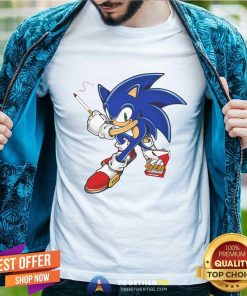 Official Sonic Smoking T-Shirt