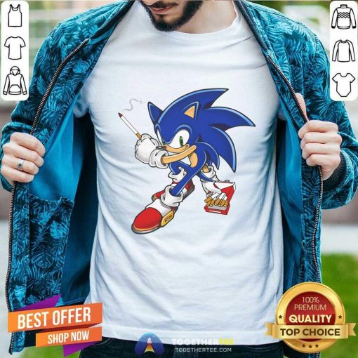 Official Sonic Smoking T-Shirt