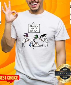 Official Spooky Hats Only T-Shirt