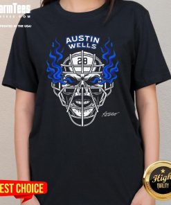 Official Stone Cold Austin Wells Ladies-Tee
