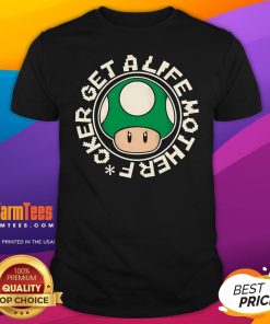 Official Super Mario Get A Life T-Shirt
