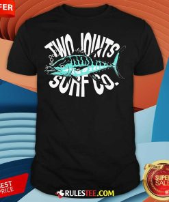 Official Two Joints Surf Co Smoked Wahoo T-Shirt