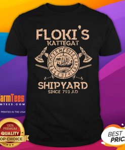 Official Viking Flokis Kattegat Shipyard T-Shirt
