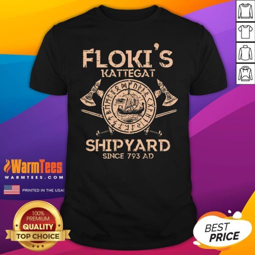 Official Viking Flokis Kattegat Shipyard T-Shirt