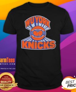 Official Wu-Tang Clan X New York Knicks T-Shirt