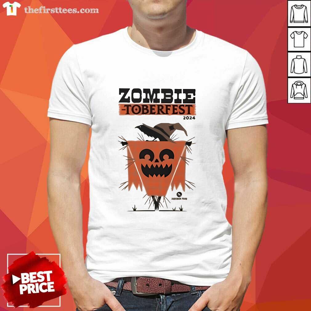 Shirt Official Zombie Toberfest 2024 Halloween T-Shirt