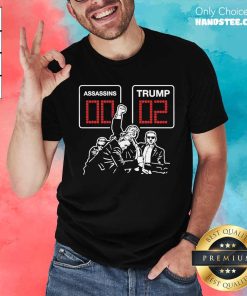 Original Assassins 0 Trump 2 T-Shirt