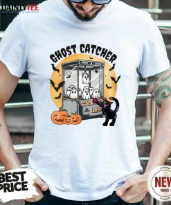 Original Black Cat Ghost Catcher T-Shirt