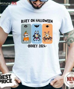 Original Bluey On Halloween Booey 2024 T-Shirt