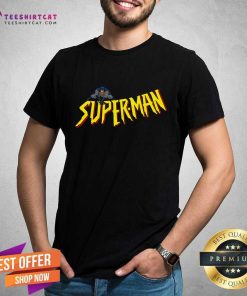 Original DC Batman Super-Man T-Shirt