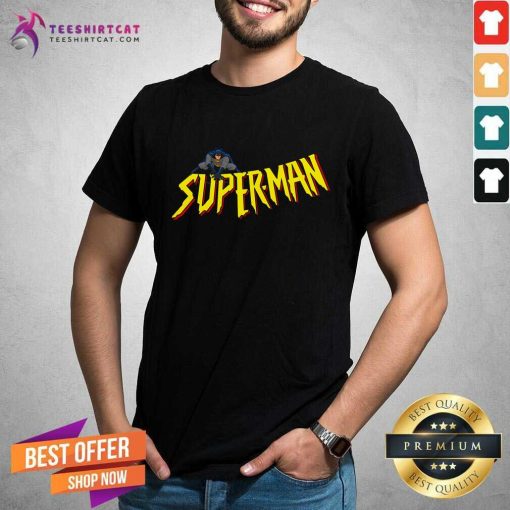 Original DC Batman Super-Man T-Shirt
