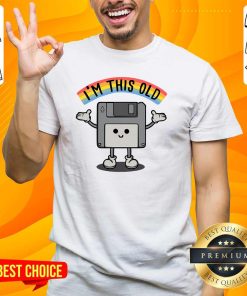 Original I'm This Old Floppy Disk T-Shirt