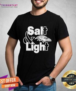 Original John Harbaugh Salt And Light Coach Baltimore Ravens T-Shirt