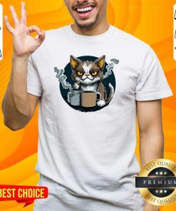 Original Mildly Stress Smoked Cat T-Shirt