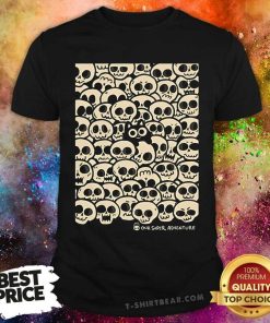 Original Sarah Graley Our Super Adventure Skull Cat T-Shirt