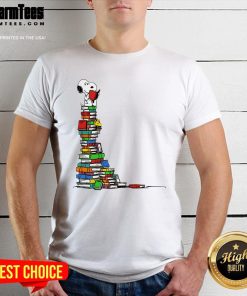 Original Snoopy All Booked Up T-Shirt