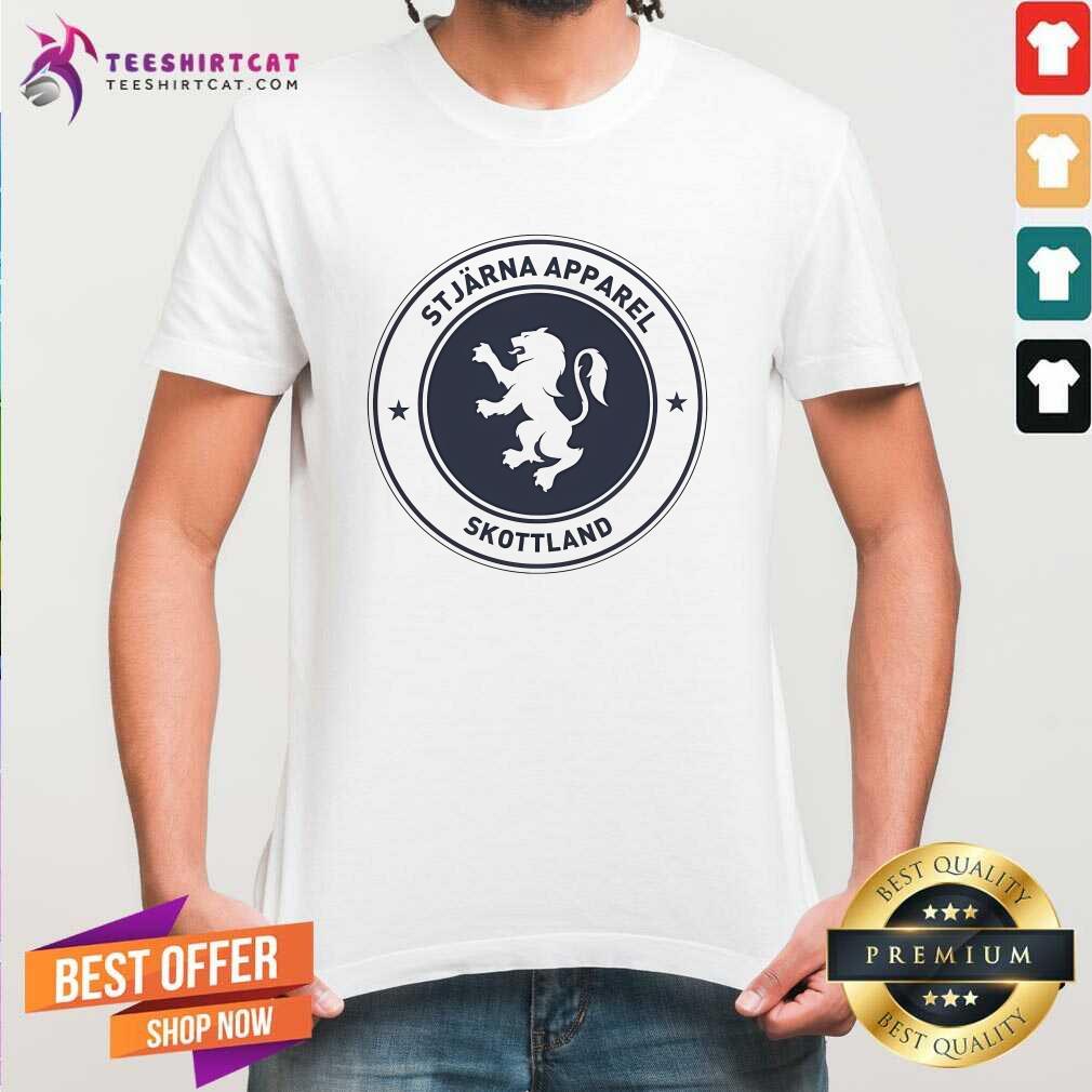 Shirt Original Stjarna Apparel Skottland Logo T-Shirt