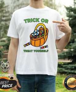 Original Trick Or Treat Yourself Halloween T-Shirt