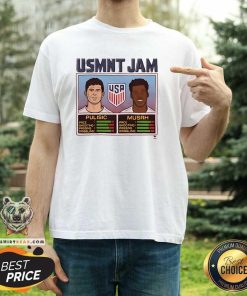 Original USMNT Jam Pulisic And Musah T-Shirt