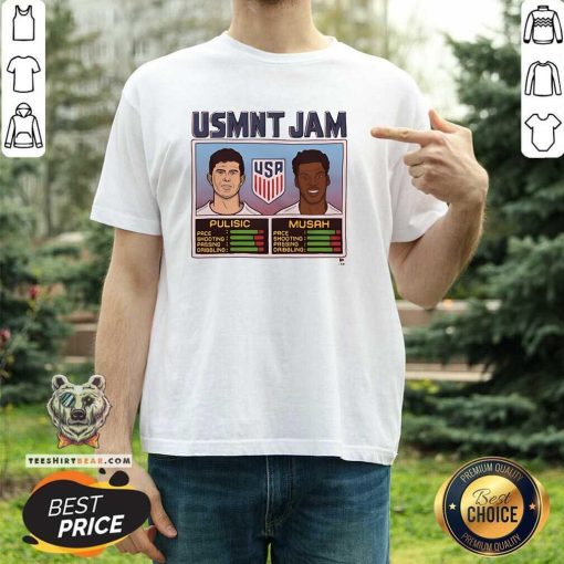 Original USMNT Jam Pulisic And Musah T-Shirt